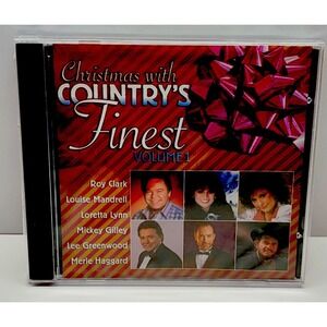Christmas With Country's Finest Volume 1 CD Merle Haggard Loretta Lynn New